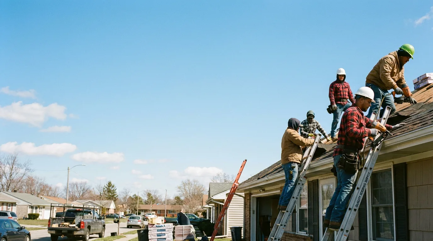 Roofing in Pemberton, OH near me